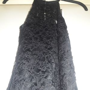 **DONATED**Anne Klein, Black Holiday Dress, 2